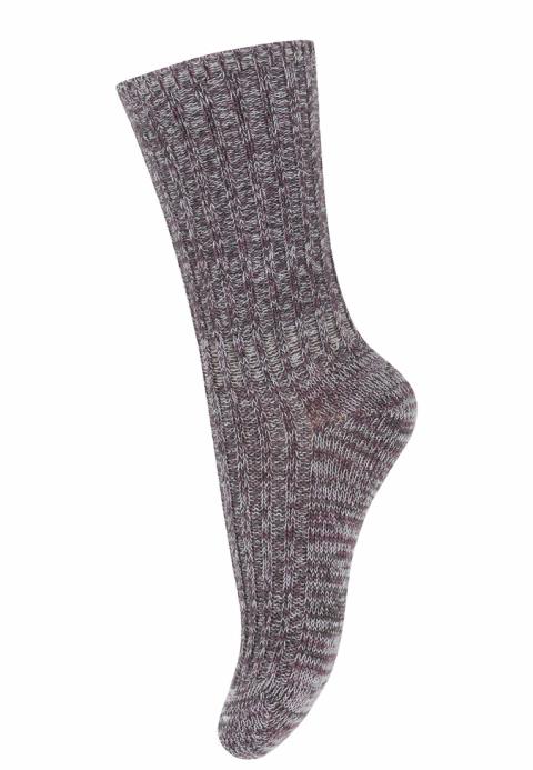 Re-stock socks - Dark Purple Dove -29/32