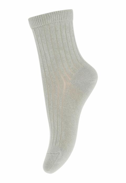 Cotton rib socks - Desert Sage -22/24