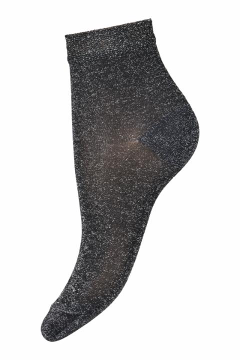 Pi glitter socks - Dark Grey Melange -37/39