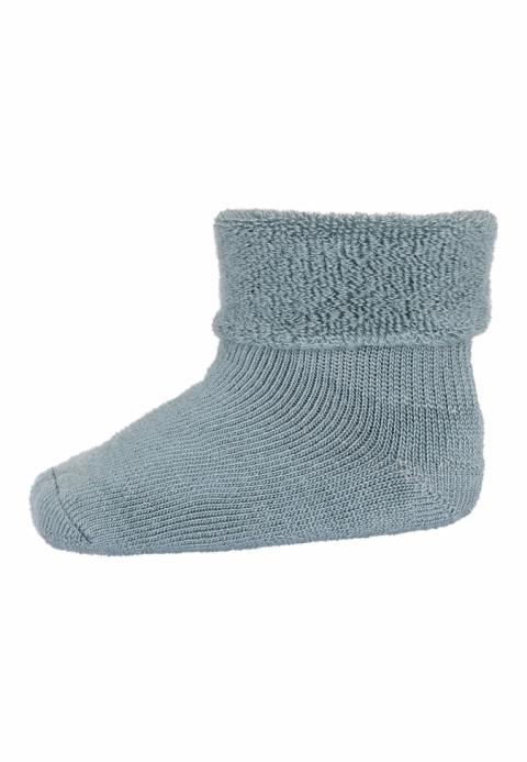 Wool/cotton socks - Stormy Sea -17/18