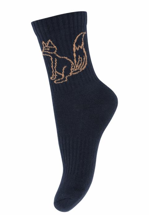 Fox socks - Navy -22/24