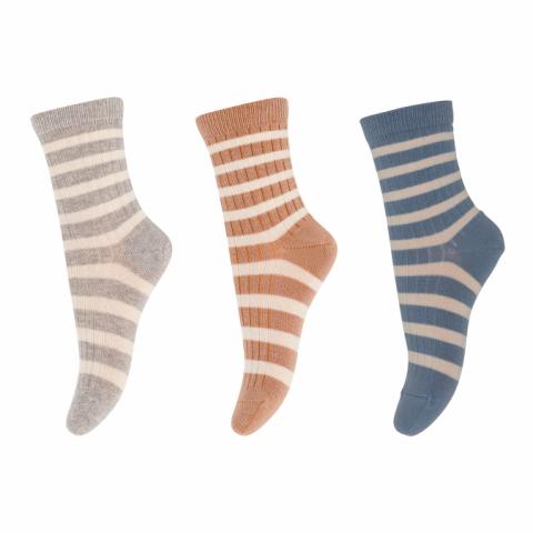 Eli 3-pack socks - Multi -22/24