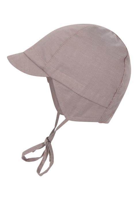 Matti bonnet with cap - Bark -   39