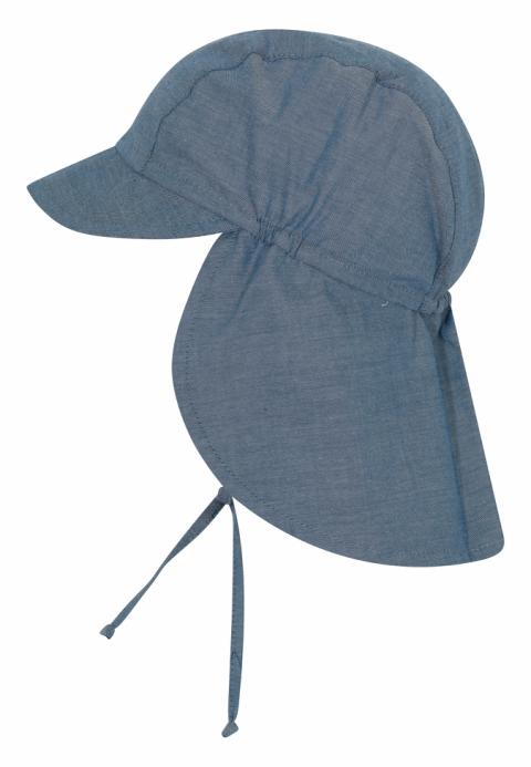 Matti summer hat - neck shade - Stone Blue -   47
