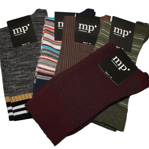 Men socks 5-packs random color