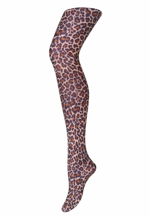 Leopard pantyhose - 50 denier - Natural -   OS