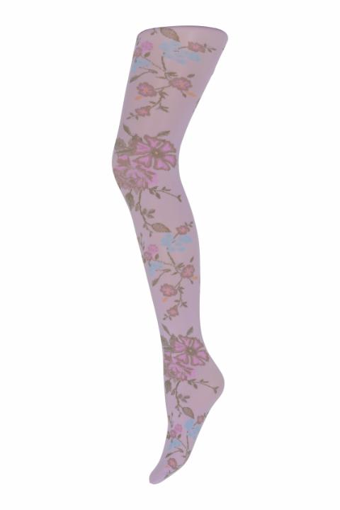 Bloom pantyhose - Lilac -   OS