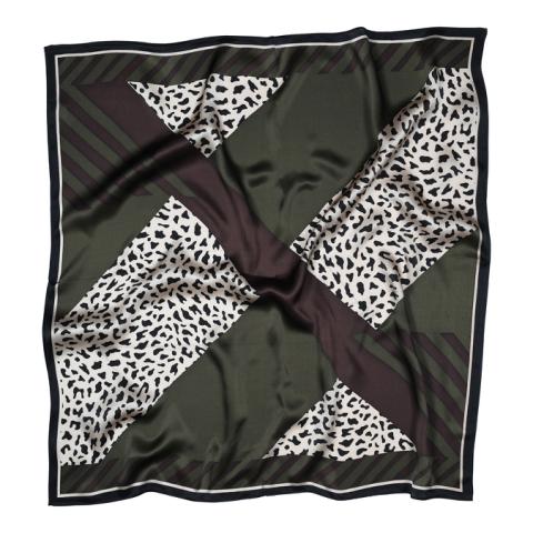 Marsalis silk scarf - Duffel Bag -   OS