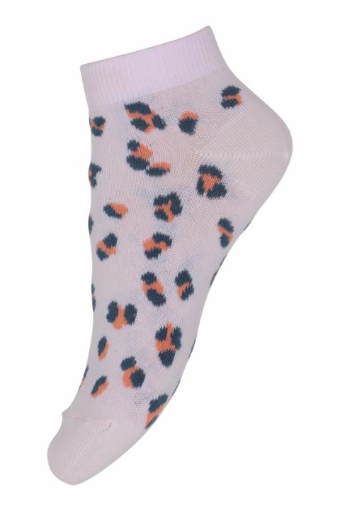 Leopard sneakers socks - Shell Rose -23/26