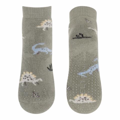 Dinosaurs socks - Let's Go - Safari Green -17/19