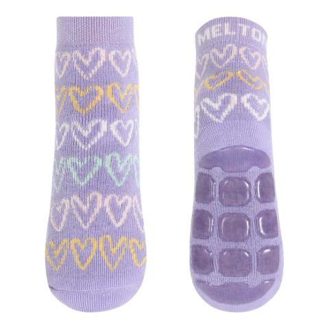 Doodle heart socks - anti-slip