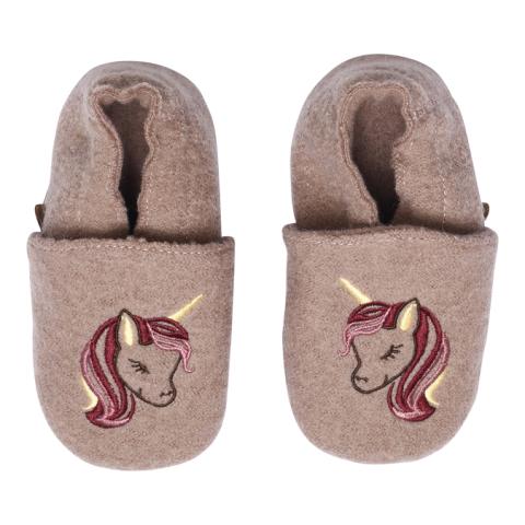 Unicorn wool slippers