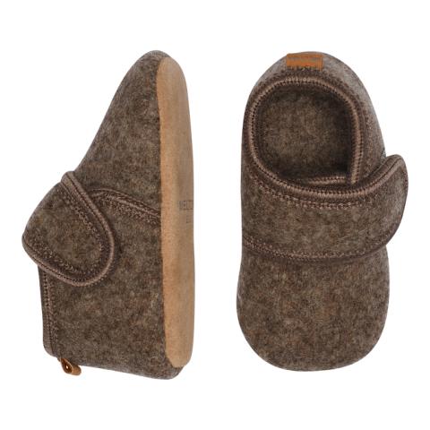 Classic wool slippers - Denver Melange -16/19