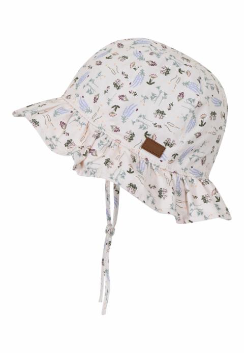 Bell Hat w/print - Off white -   43