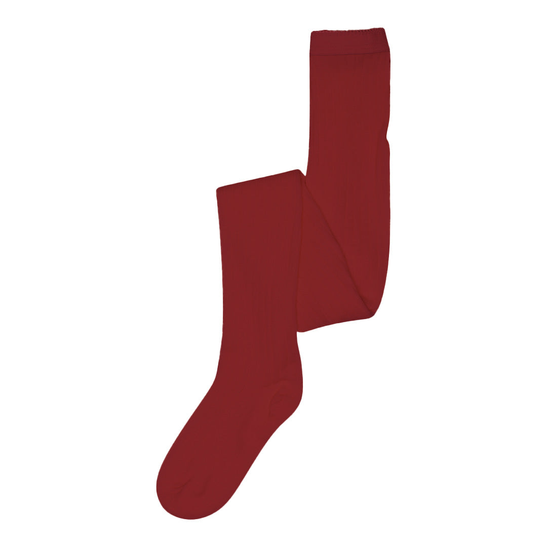 Wool rib tights