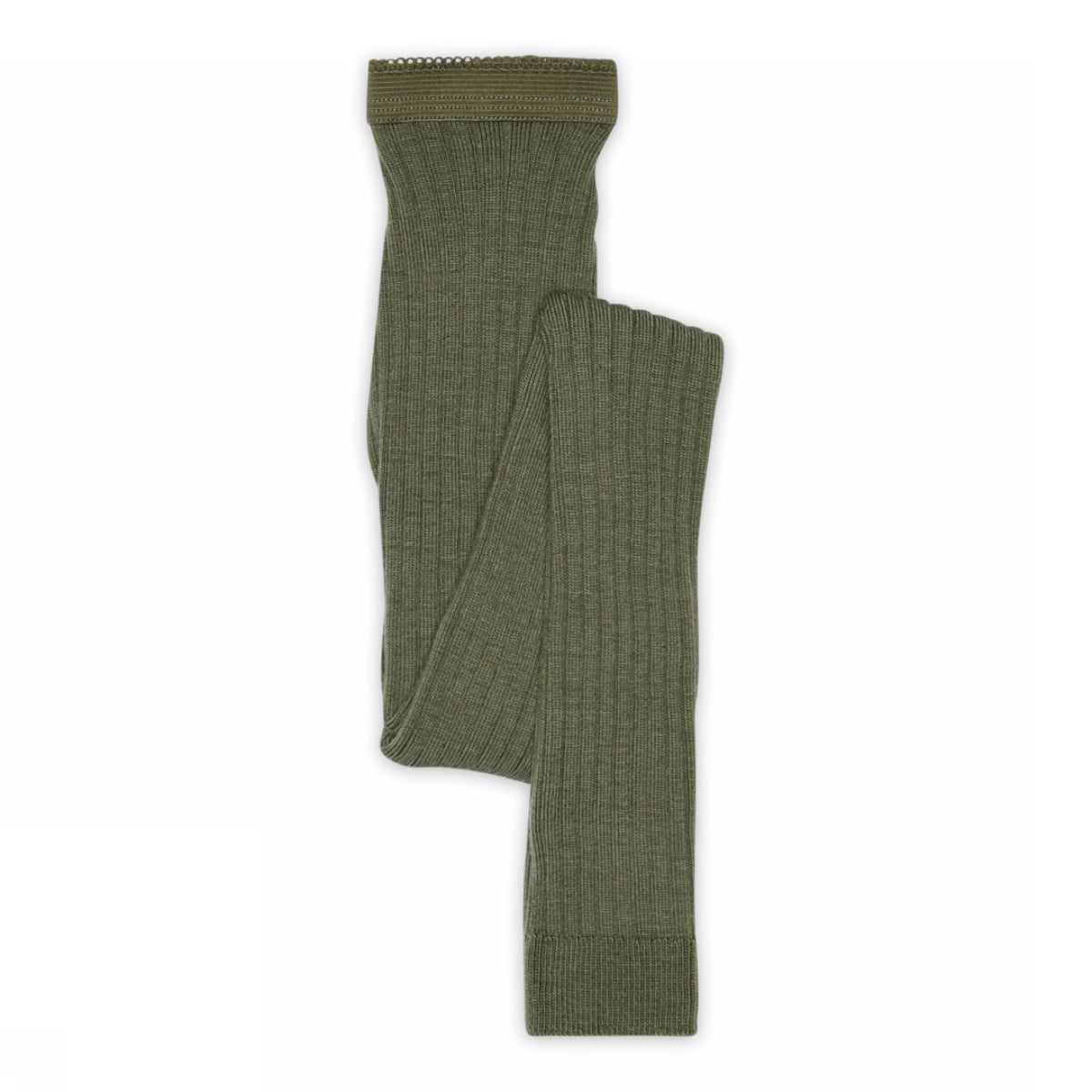 Wool rib leggings