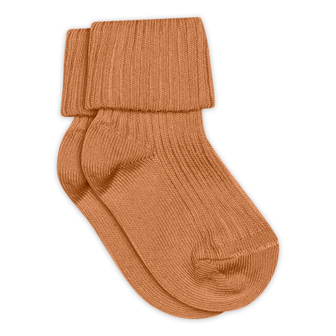 Cotton rib baby socks