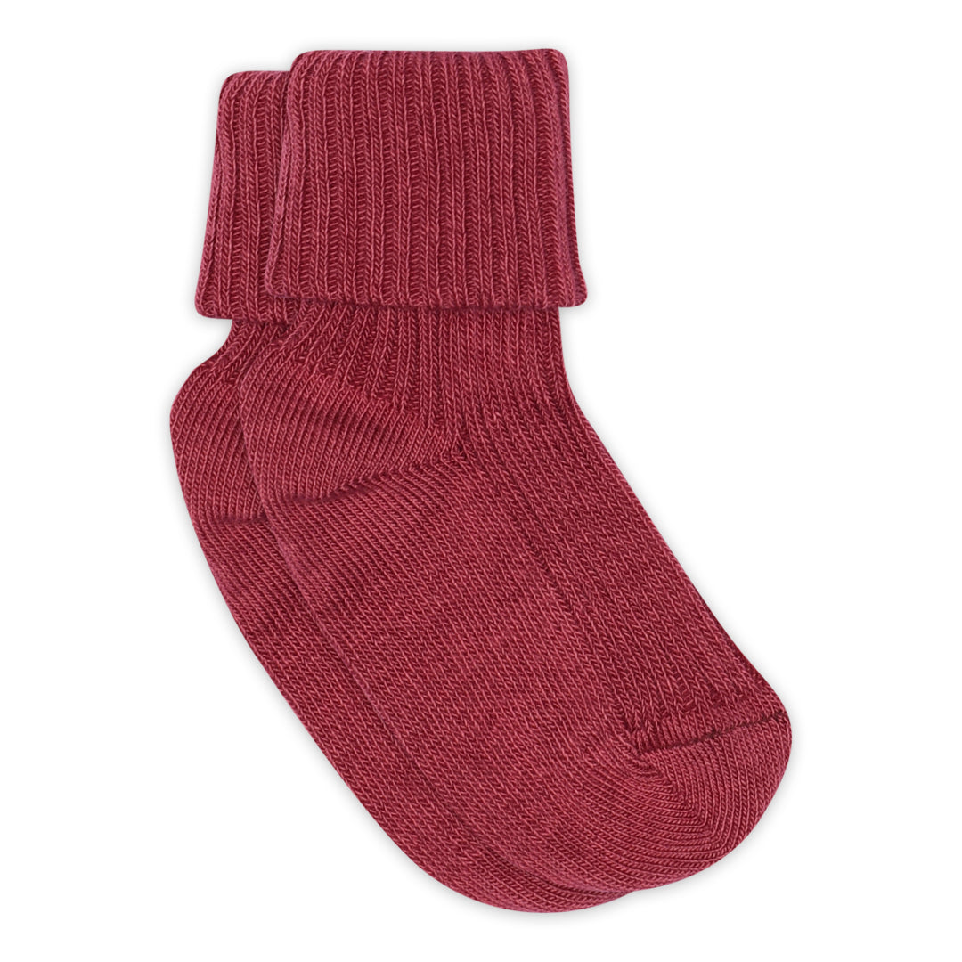 Cotton rib baby socks