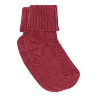 Cotton rib baby socks