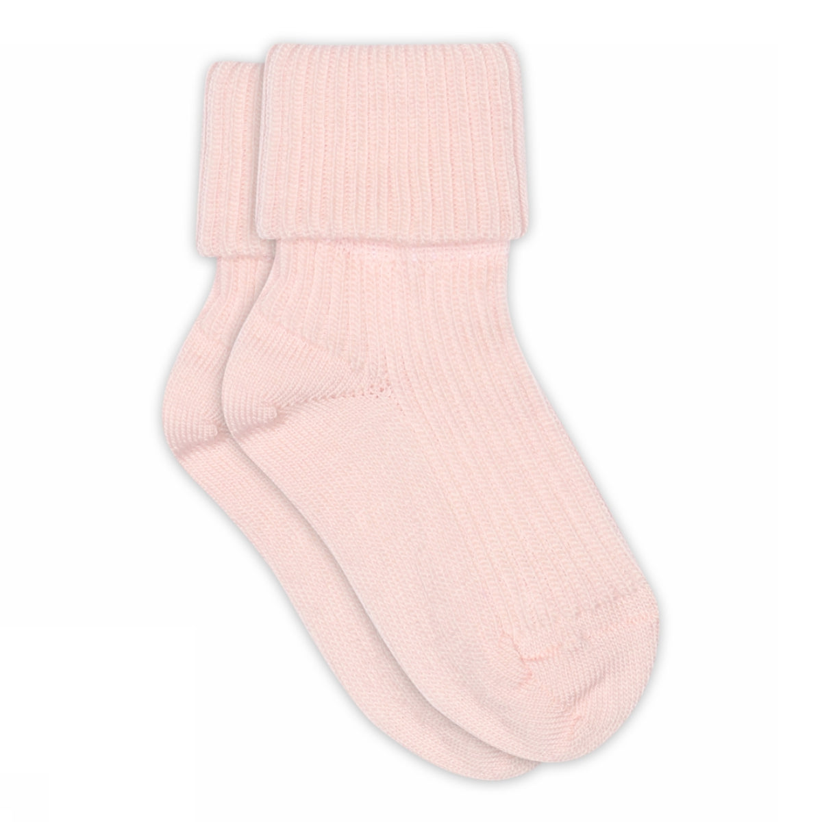 Wool rib baby socks