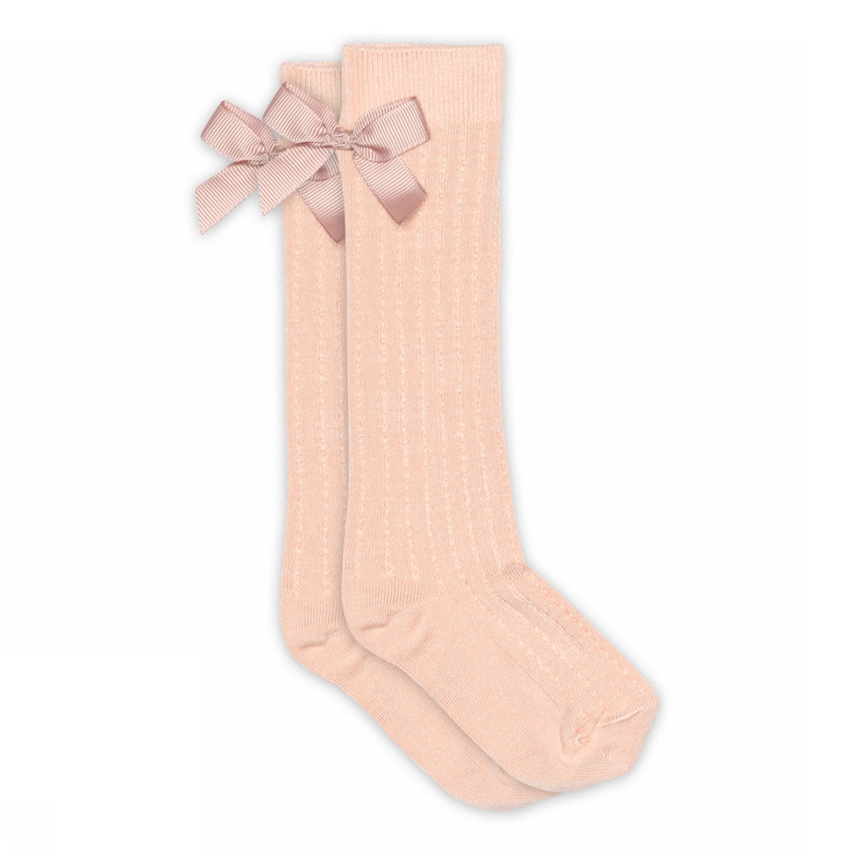 Liva knee socks - bow