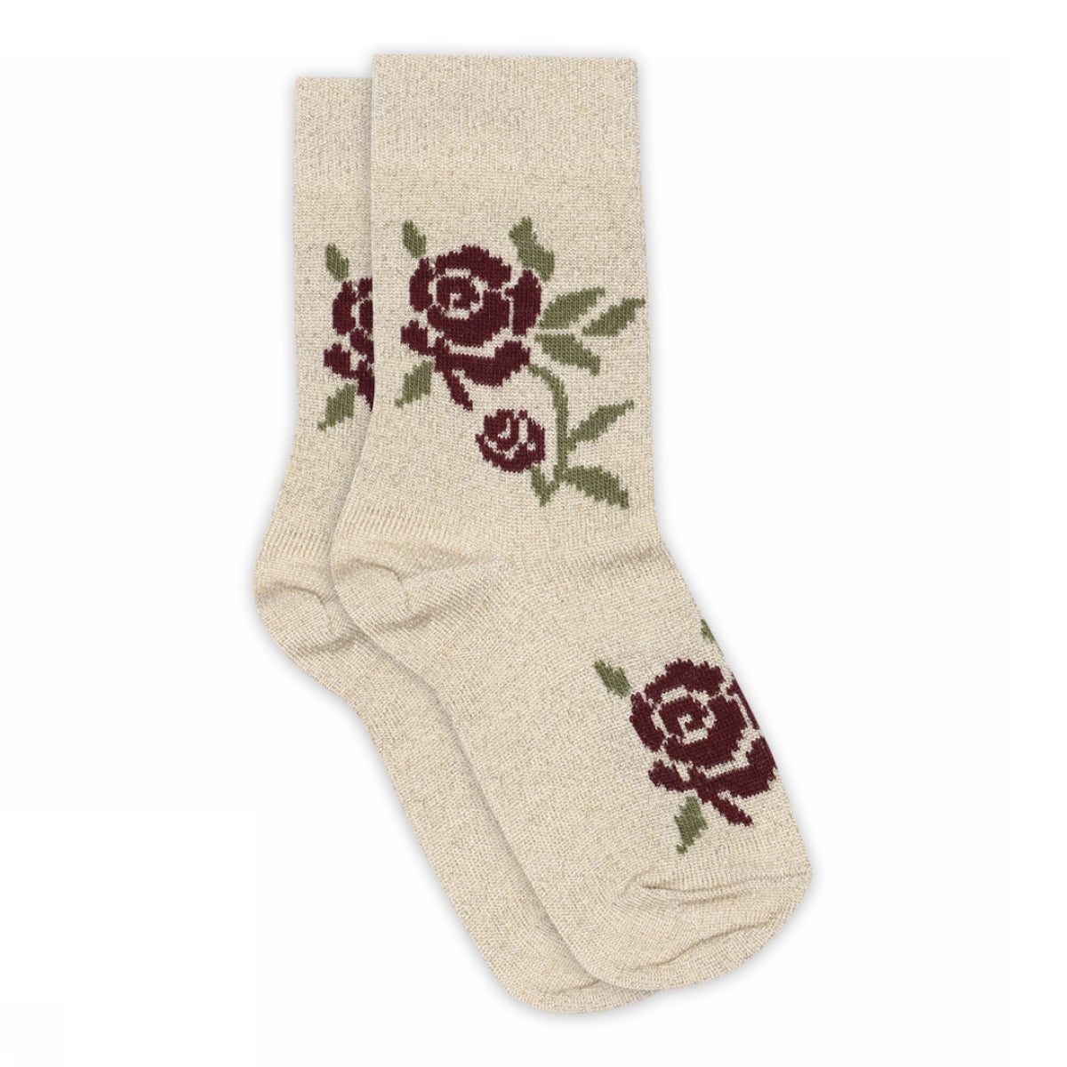 Rosa glitter socks