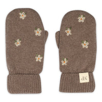 Helsinki floral mittens