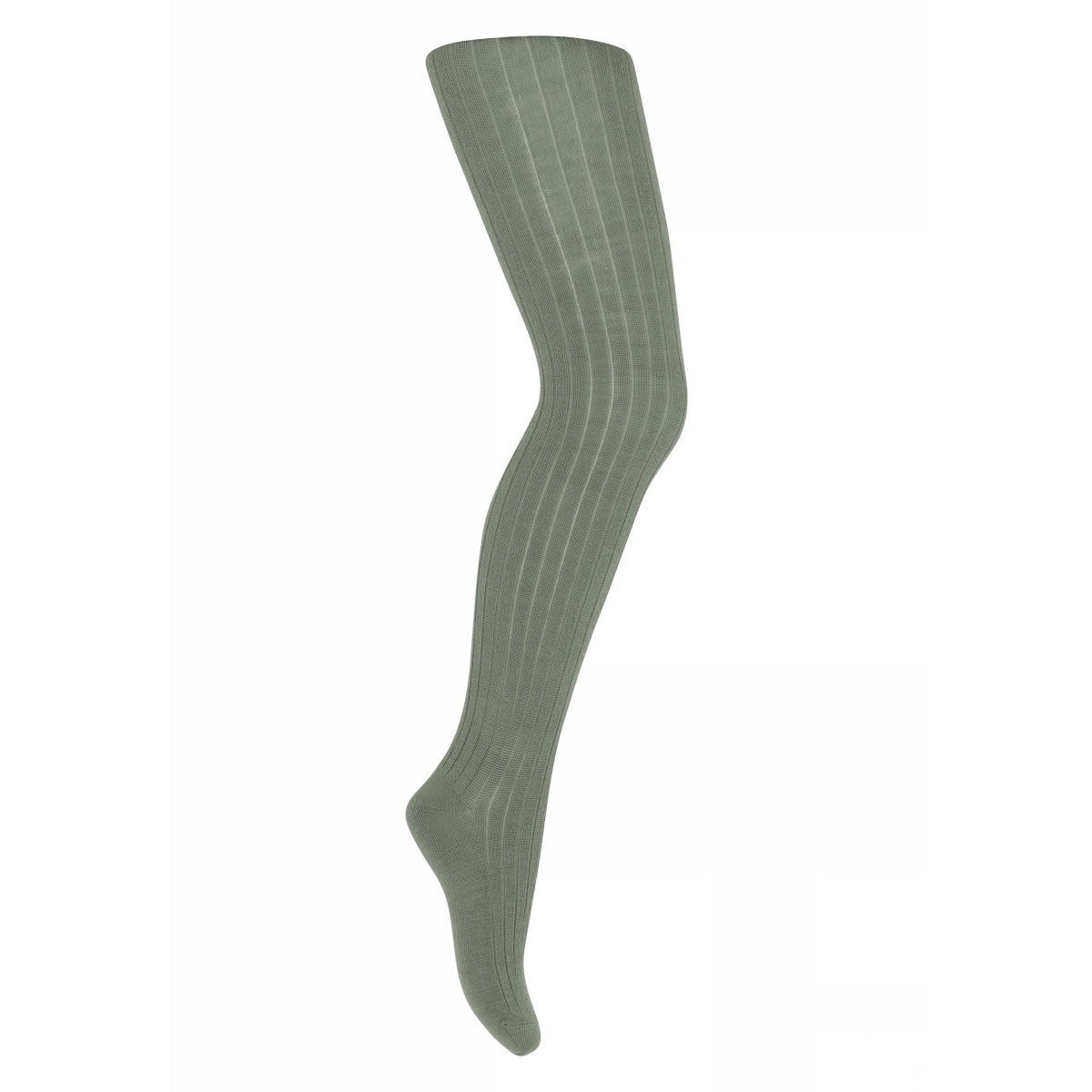 MPkids Strømpebukser - Wool rib tights i Lily Pad  Køb lily pad Strømpebukser fra MPkids hos MP Denmark
