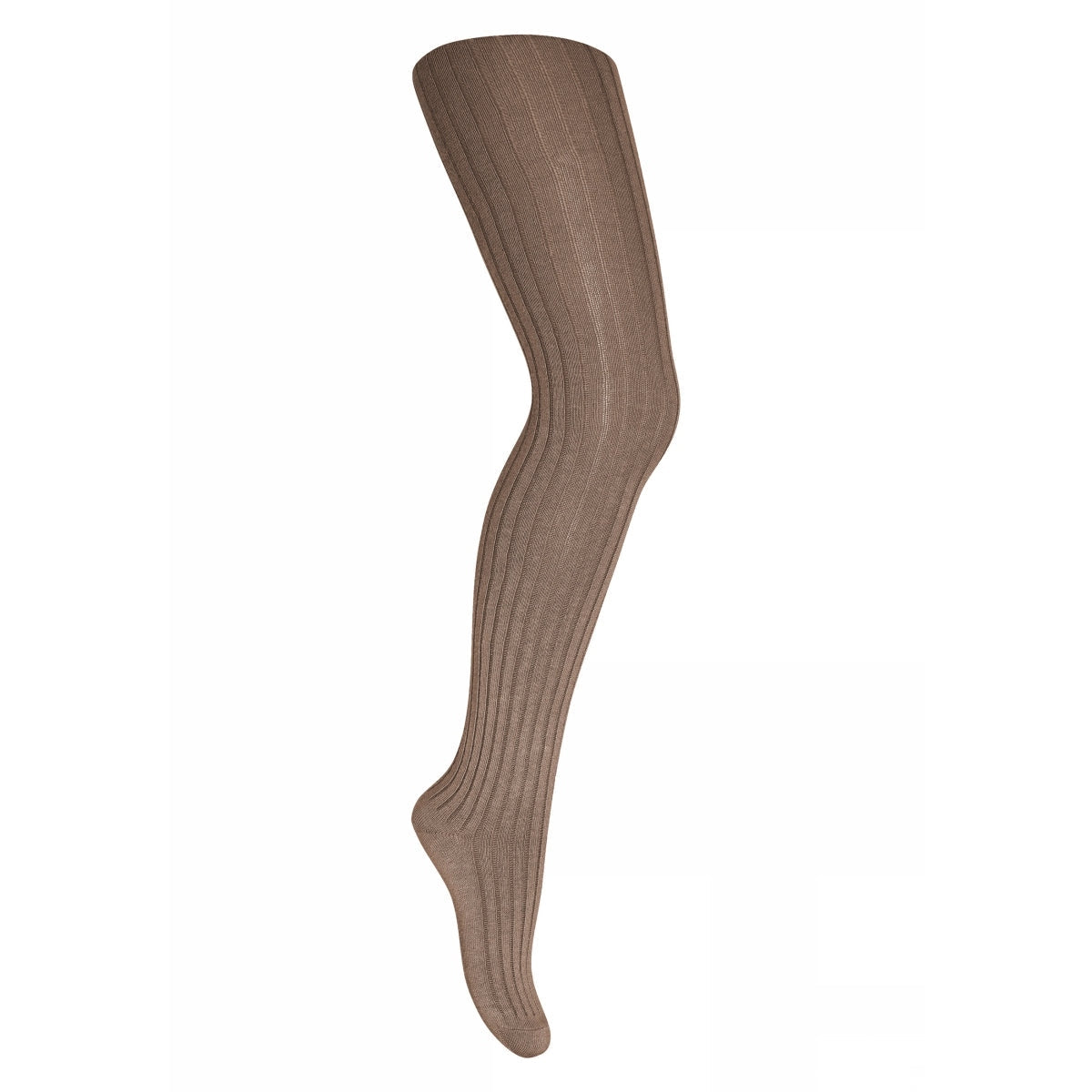 MPkids Strømpebukser - Wool rib tights i Brown Sienna  Køb brown sienna Strømpebukser fra MPkids hos MP Denmark