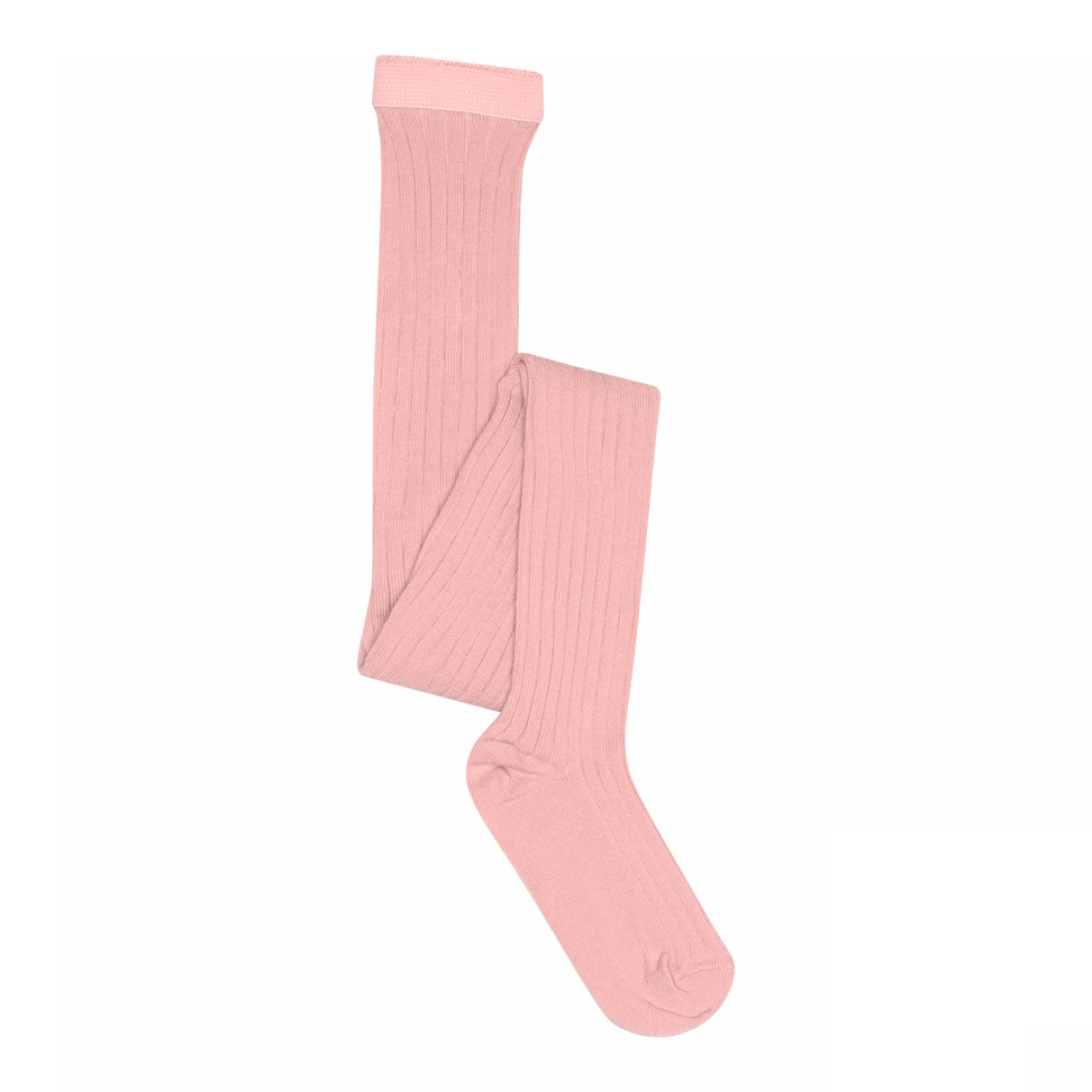 MPkids Strømpebukser - Cotton rib tights i Silver Pink  Køb silver pink Strømpebukser fra MPkids hos MP Denmark