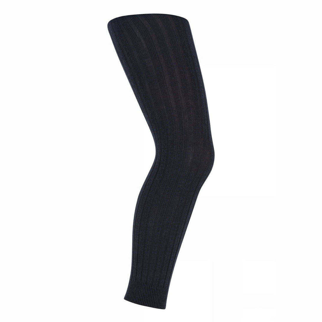 Wool rib leggings