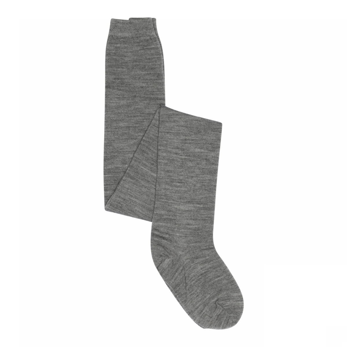 MPkids Strømpebukser - Wool/cotton tights i Grey Melange  Køb grey melange Strømpebukser fra MPkids hos MP Denmark