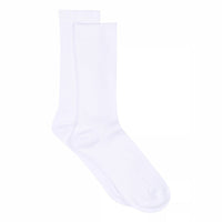 Fine cotton rib socks