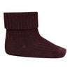 Cotton rib baby socks