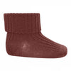 Wool rib baby socks