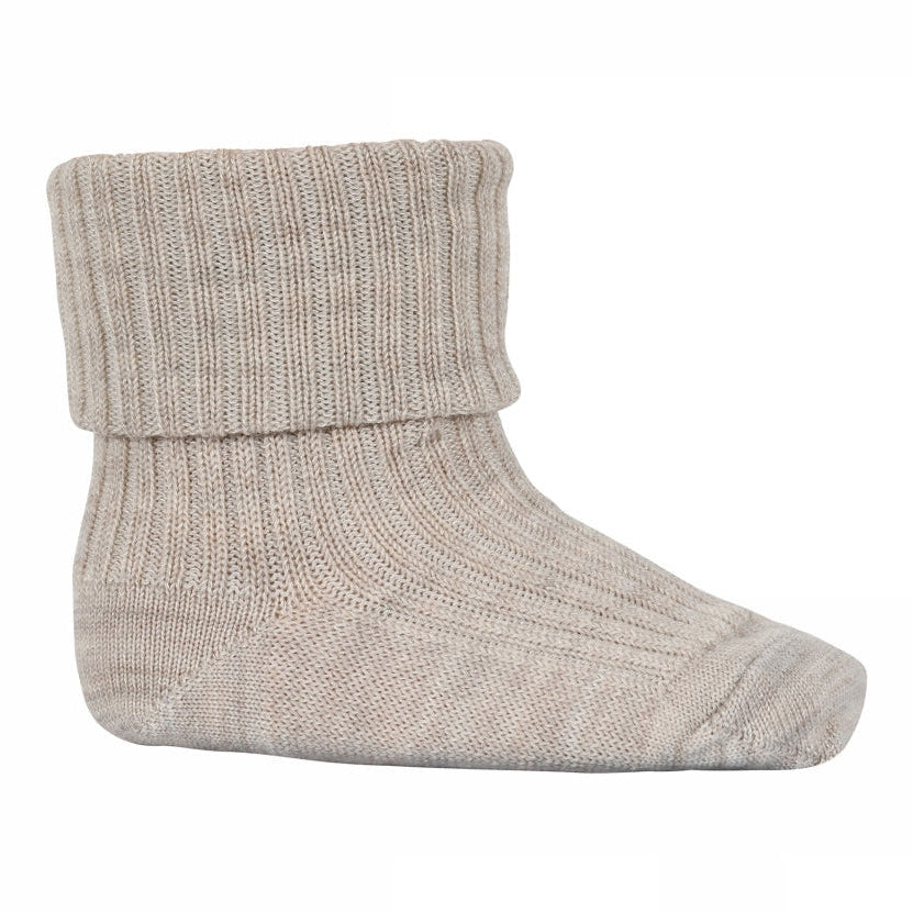 Køb beige melange, wood rose, snow white, grey melange, navy og rose dust Strømper fra MPkids hos MP Denmark