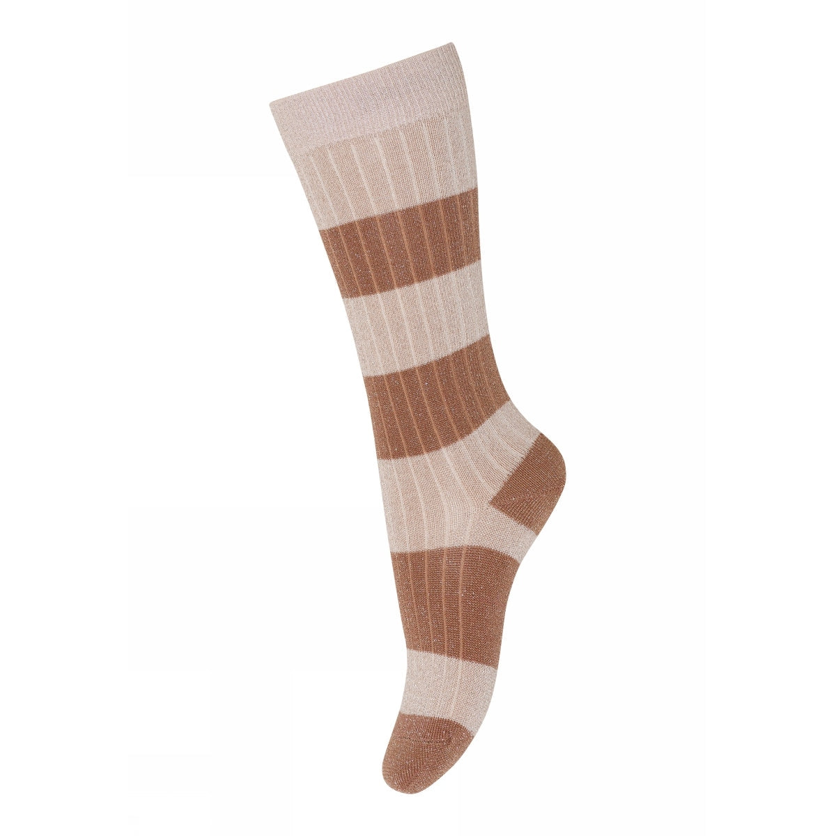 MPkids Strømper - Clara glitter knee socks i Rose Dust, Rose Grey, Winter Sky, Moonstone, Pastel Green og Stone Blue  Køb rose dust, rose grey, winter sky, moonstone, pastel green og stone blue Strømper fra MPkids hos MP Denmark