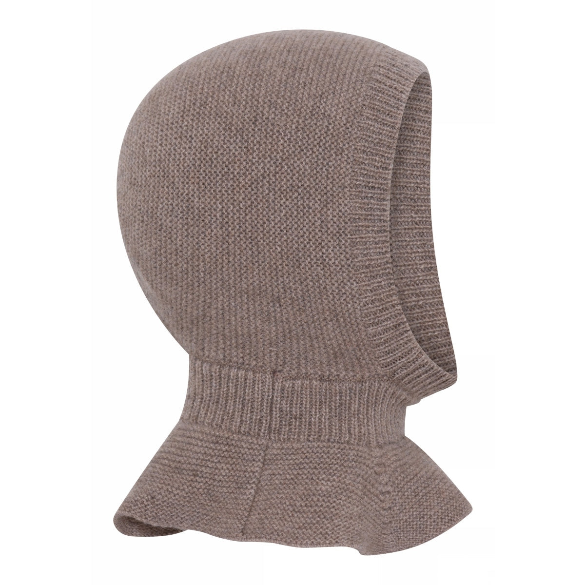 MPkids Huer og vanter - Cassidy balaclava i Light Brown Melange, Medium Grey Melange og Sand Melange  Køb light brown melange, medium grey melange og sand melange Huer og vanter fra MPkids hos MP Denmark