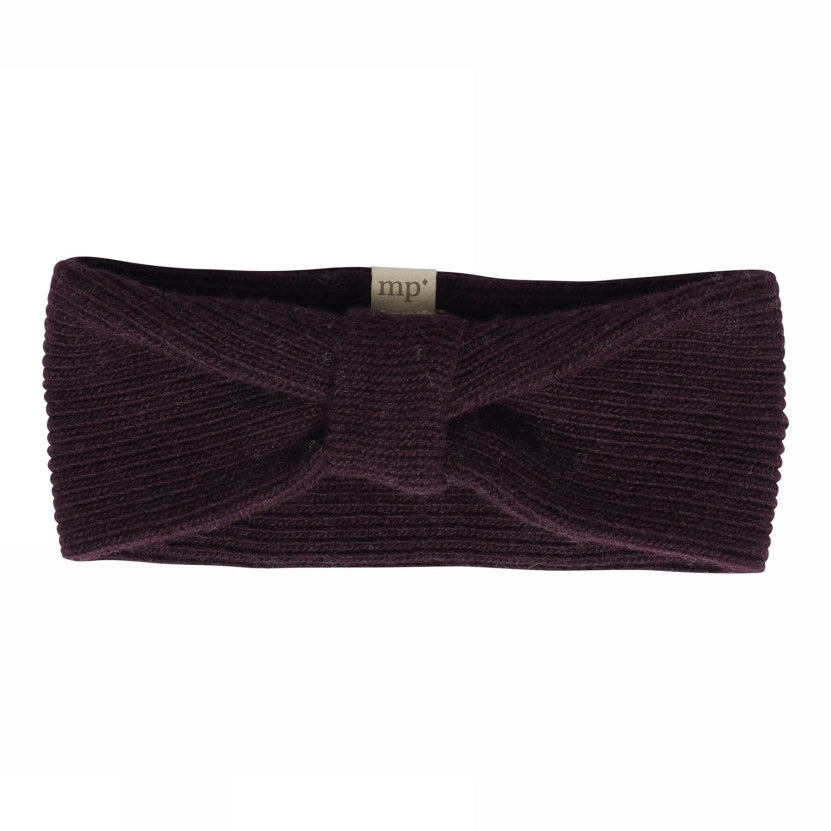 MPkids Huer og vanter - Helsinki headband i Grape Skin, Beige Melange, Dark Denim Melange og French Rose  Køb grape skin, beige melange, dark denim melange og french rose Huer og vanter fra MPkids hos MP Denmark
