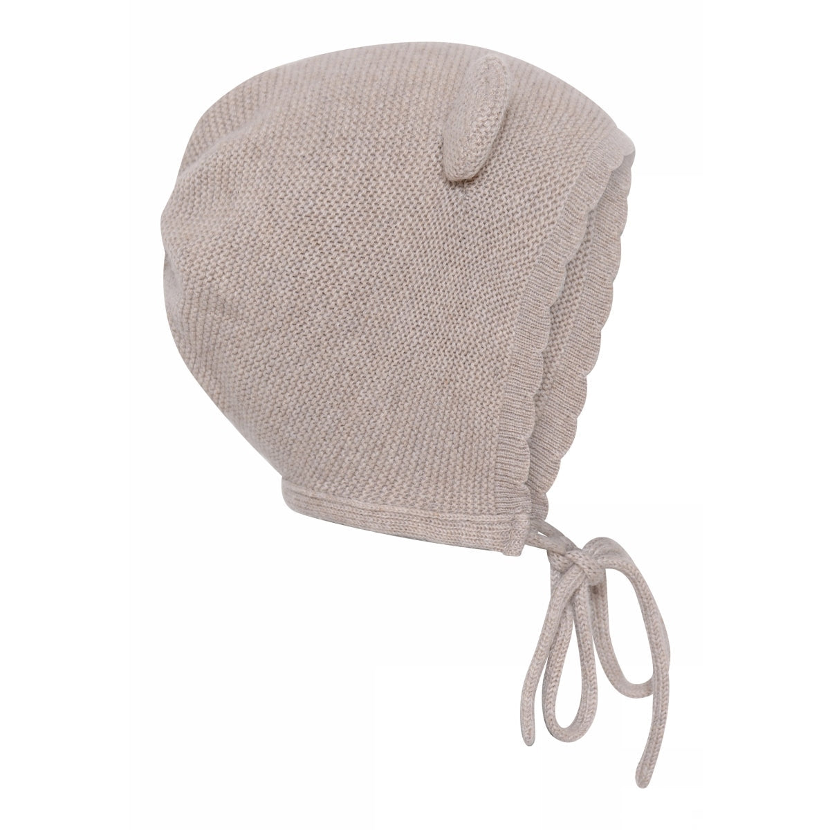 MPkids Huer og vanter - Helsinki bonnet i Beige Melange, Cream og French Rose  Køb beige melange, cream og french rose Huer og vanter fra MPkids hos MP Denmark