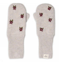 Helsinki floral mittens