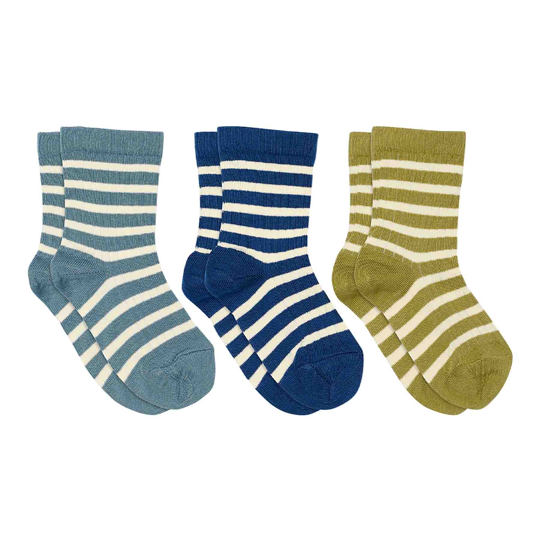 MPkids Strømper - Eli socks - 3-pack i Cedar, True Blue og Light Brown Melange  Køb cedar, true blue og light brown melange Strømper fra MPkids hos MP Denmark