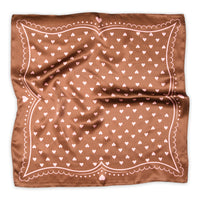 Love small silk scarf