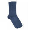 Fine cotton rib socks