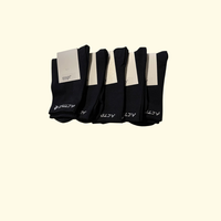 Active socks - Høj - 5-pak - Sort