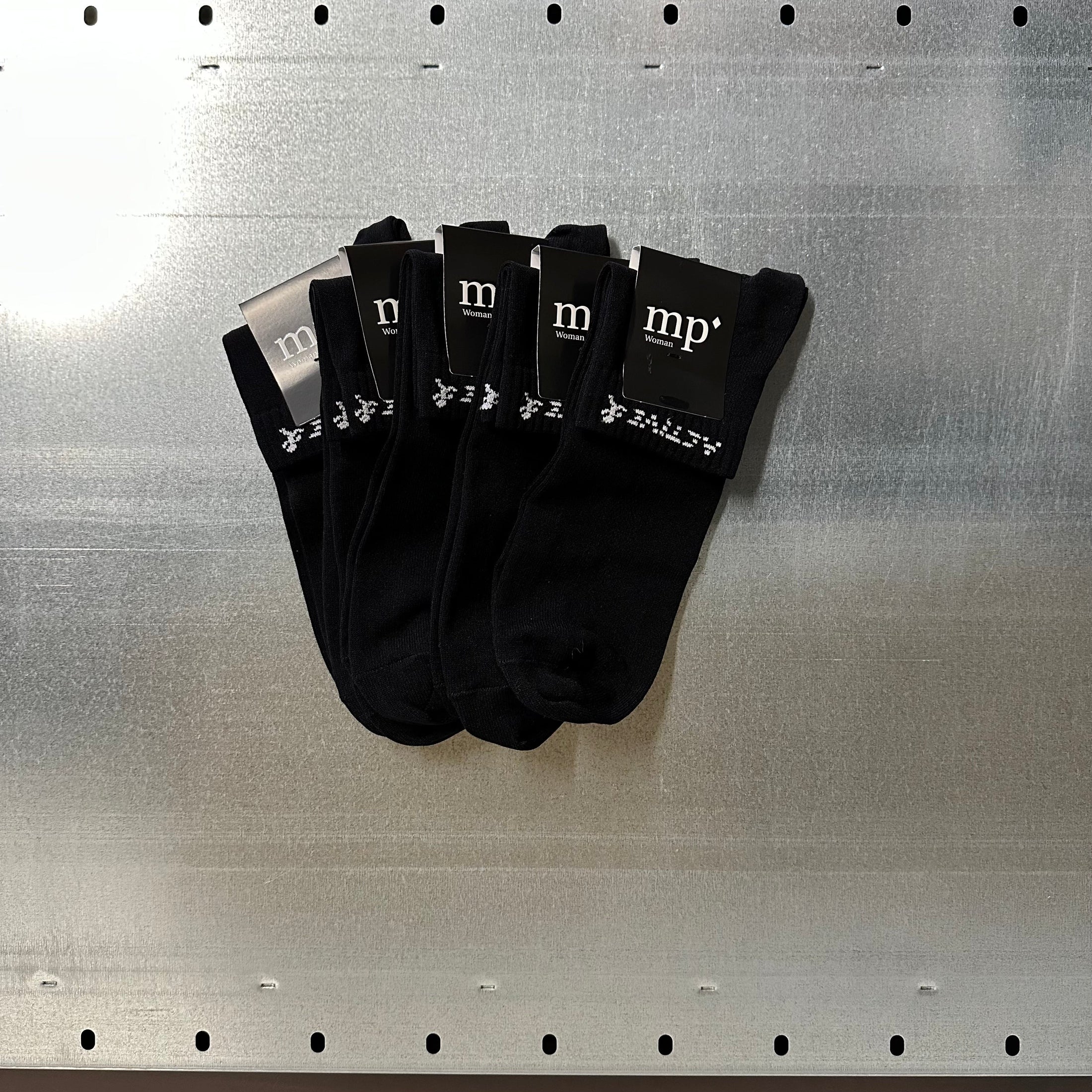 Active socks - Lav - 5-pak - Sort