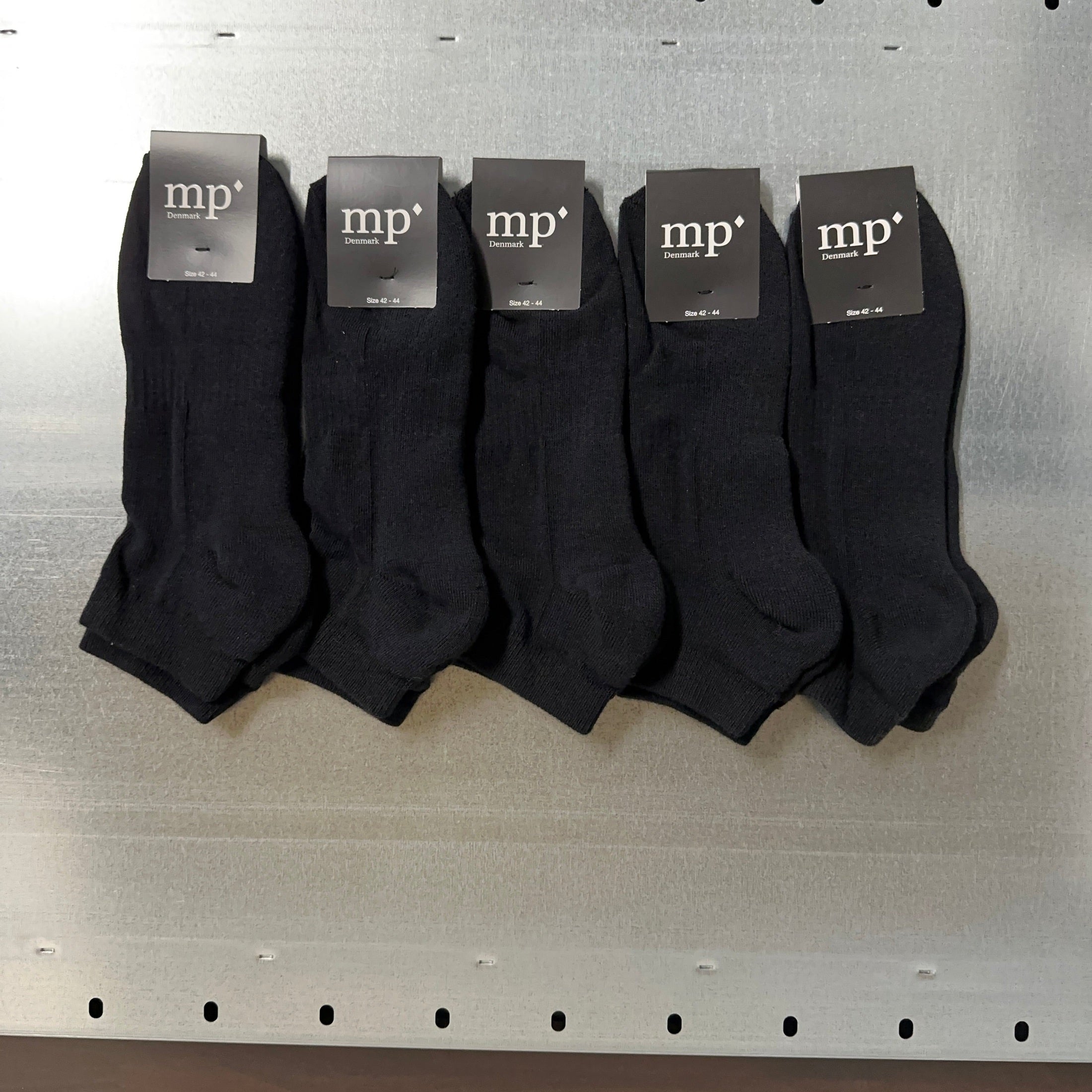 Tennis sneaker socks - 5-pak - Sort