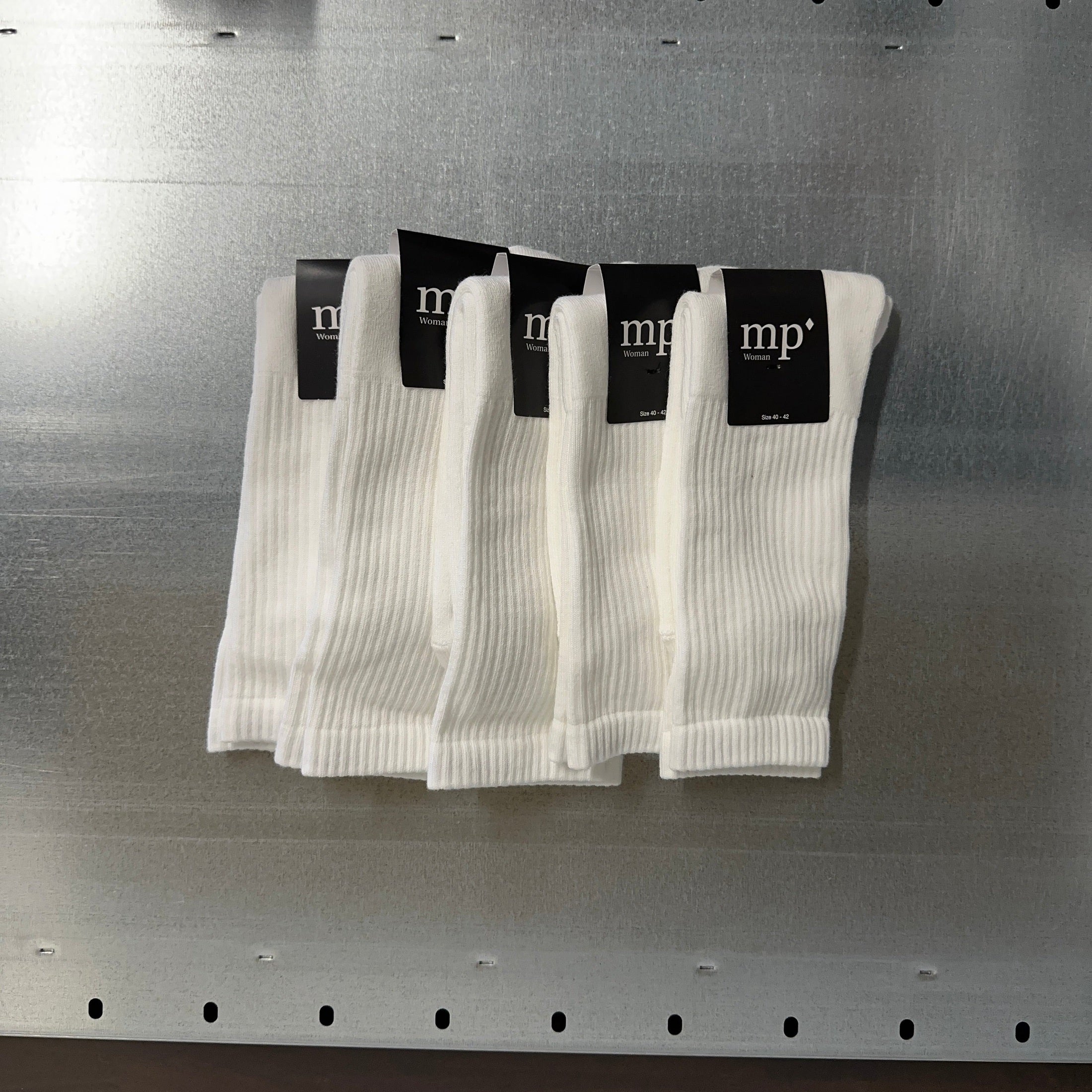 Tennis socks - 5-pak - Hvid