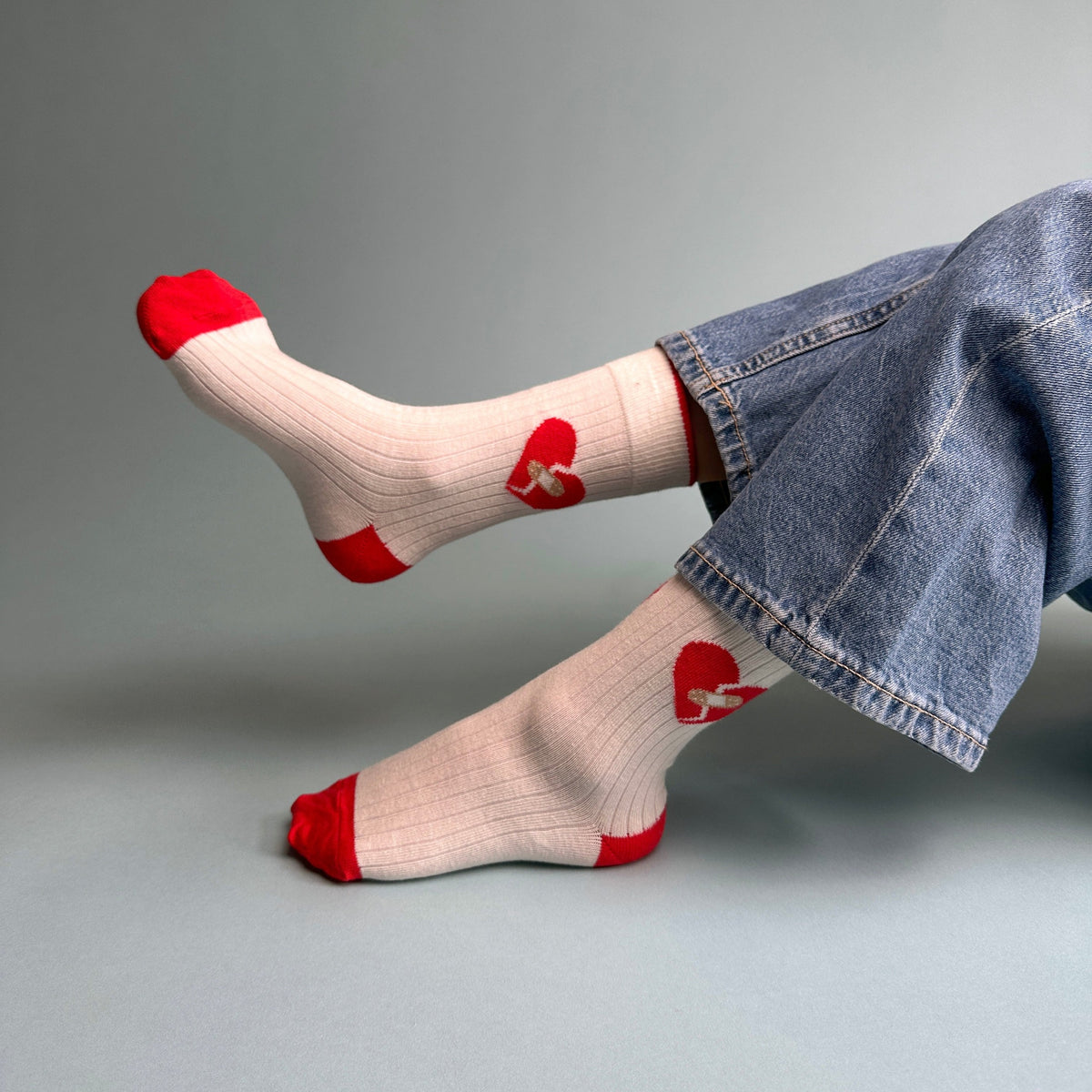 Heart socks - 2-pack