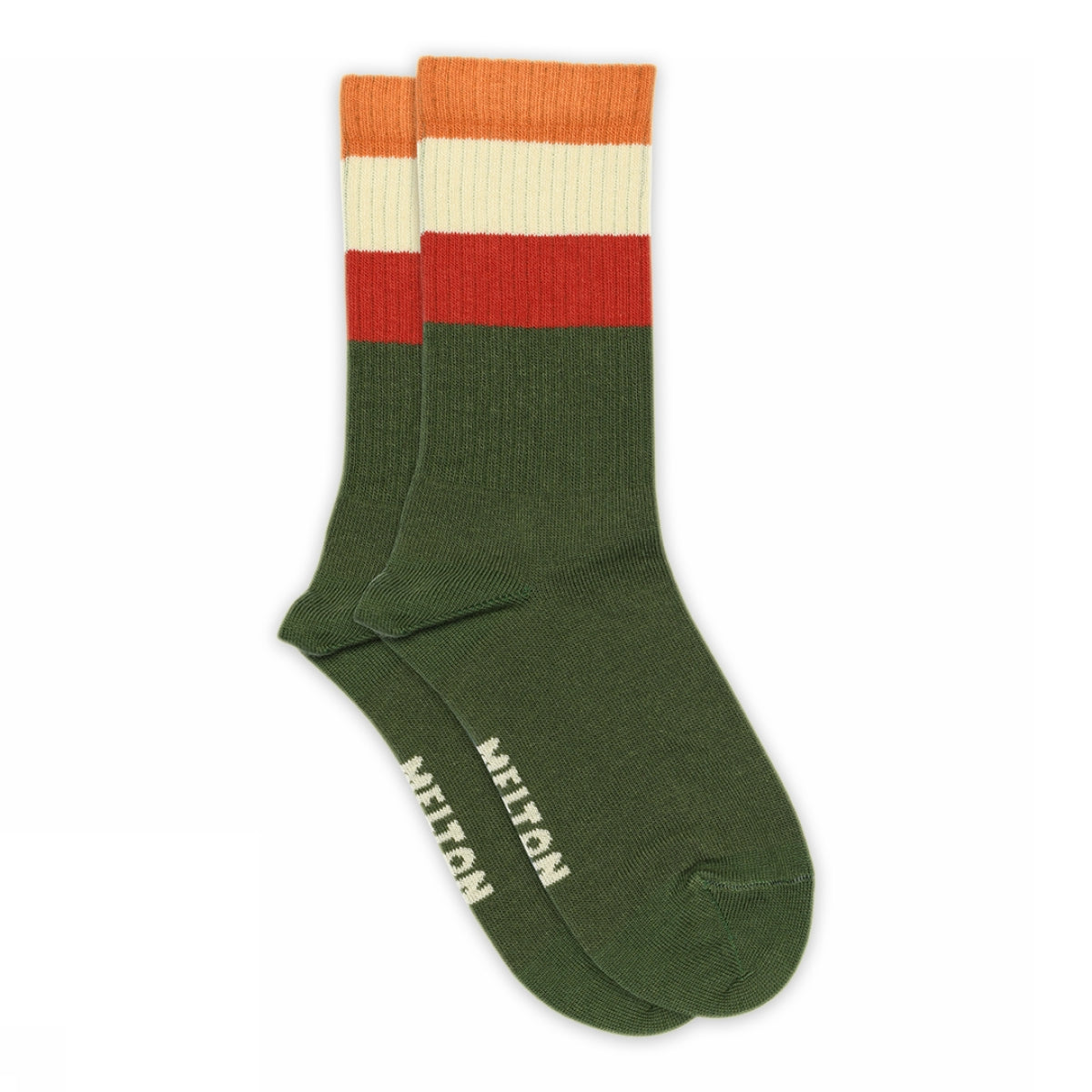 Wide stripes socks
